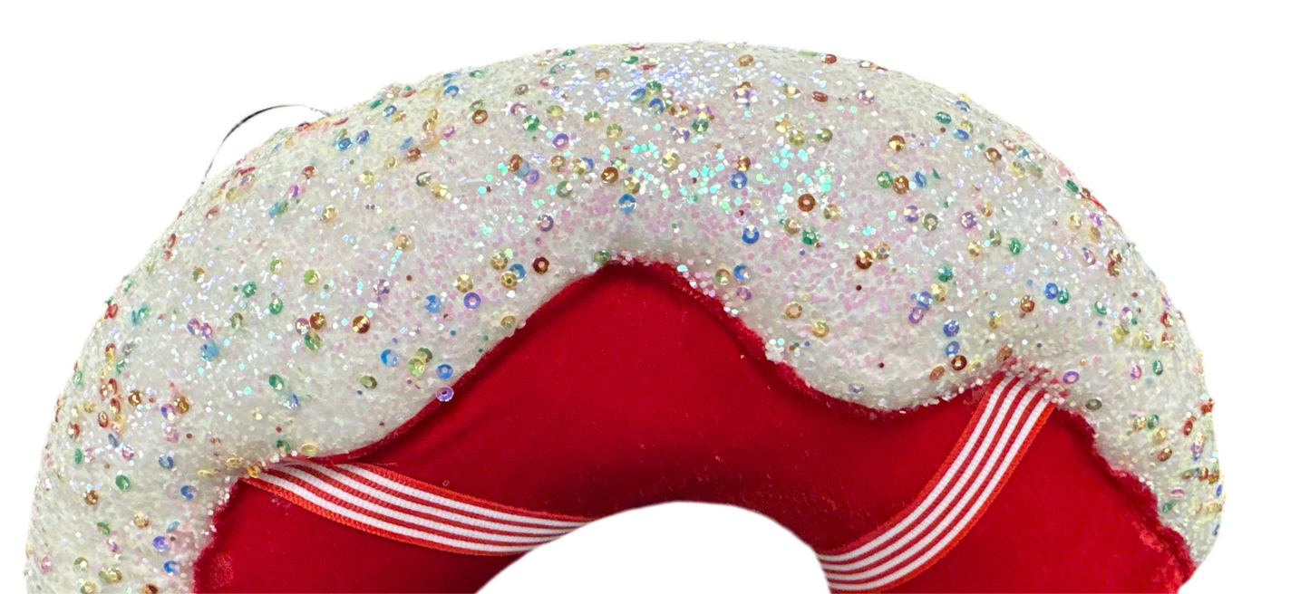 31" Candy Cane W/ Snow
