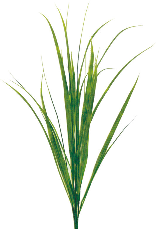29" Plastic Sword Grass Bush