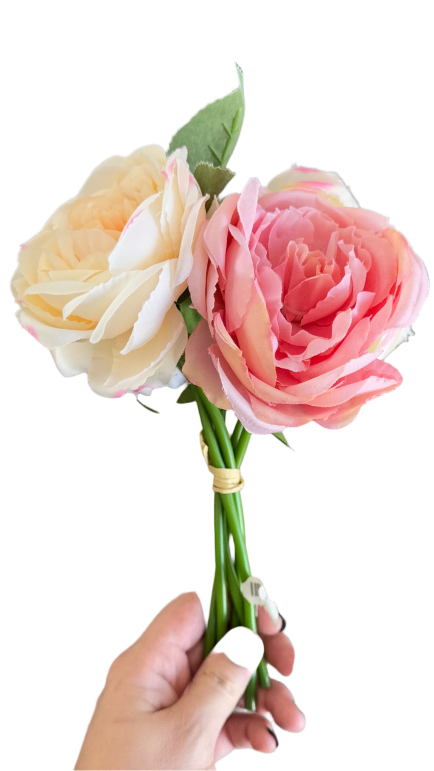 9" Peony Bouquet