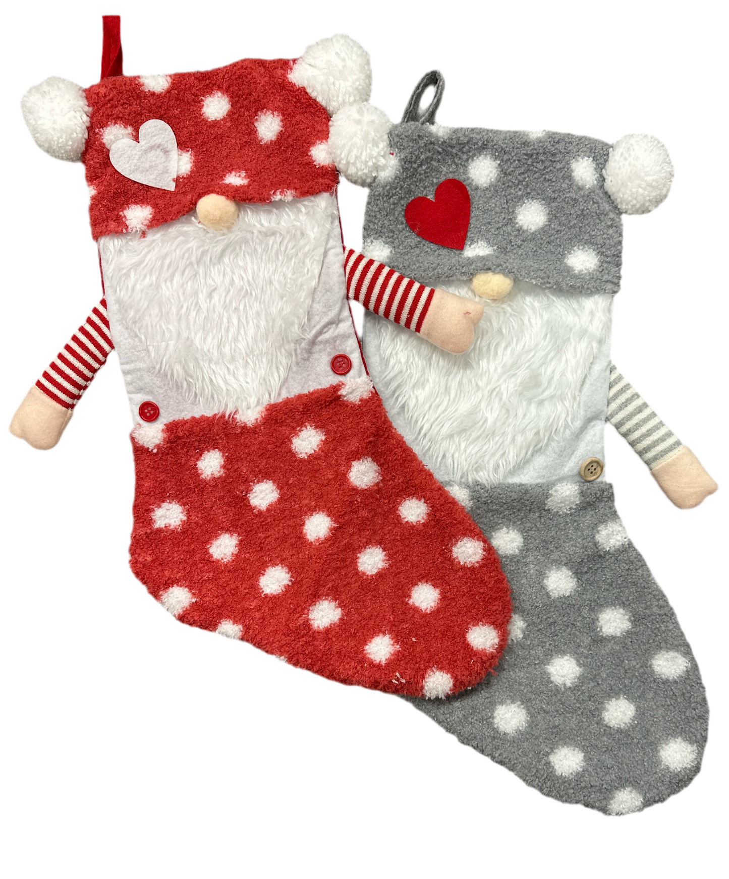 Gnome Stocking w/ Heart