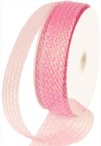 1.5" Deco Flex Ribbon: Pink (30 Yards)