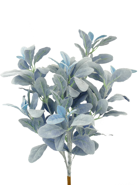 22" Lamb's Ear Bush: Blue