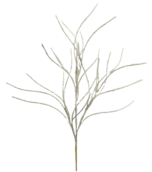 30" Glitter Twig Sprays