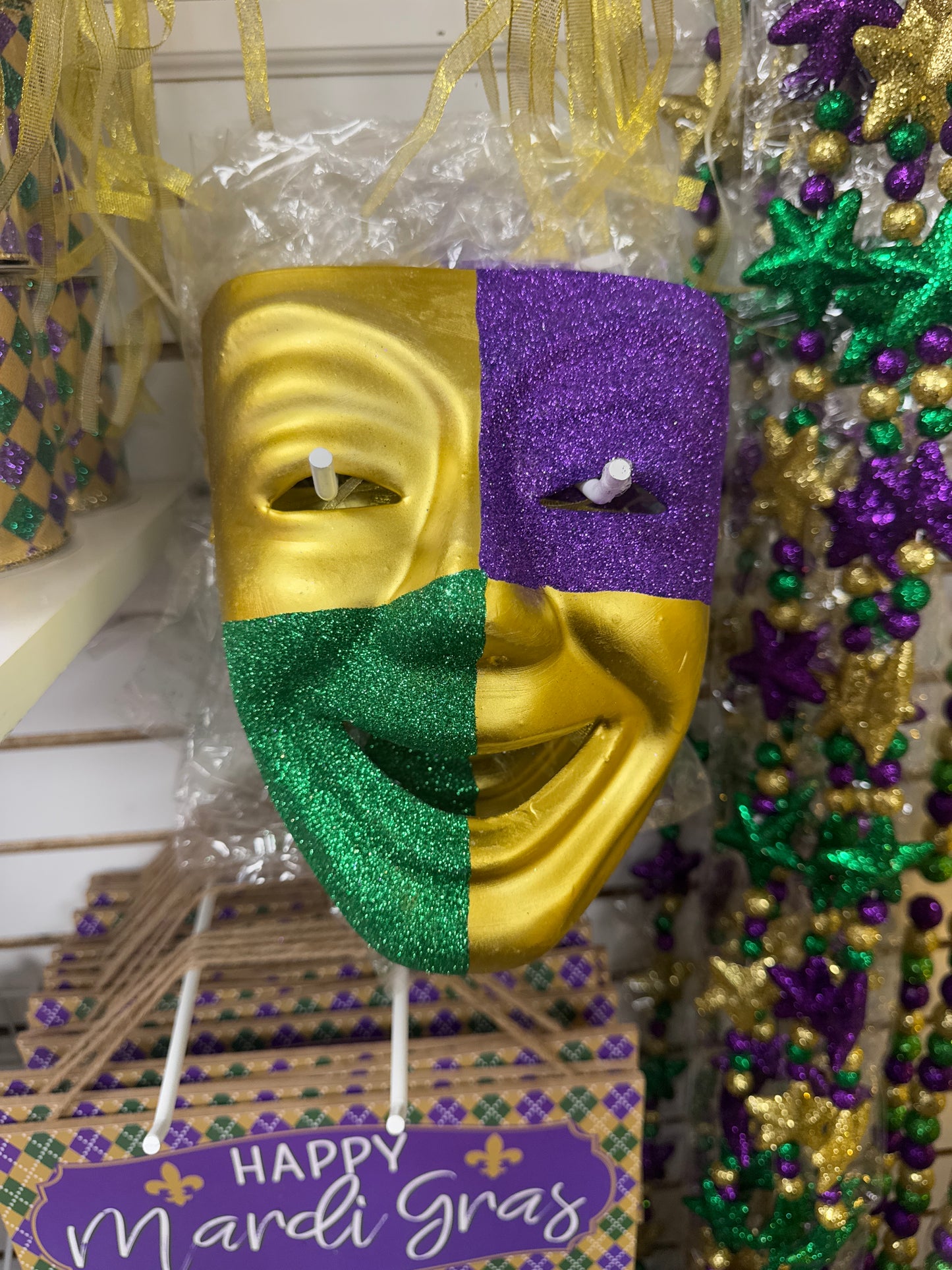 8.25" Comedy/Tragedy Mask