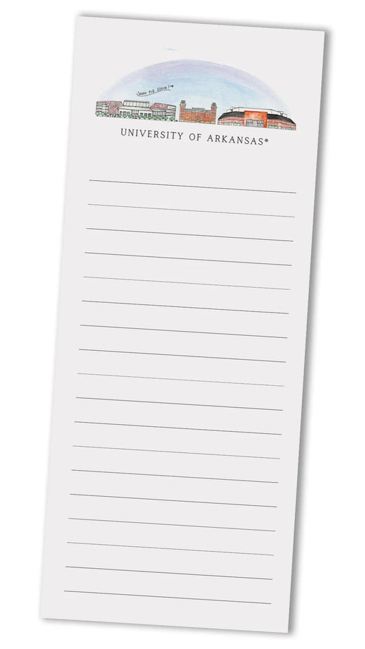 Arkansas Skyline 3.5x8.5 Notepad