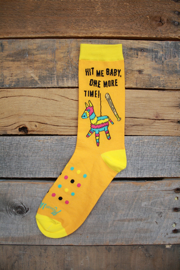 Mason Jar Socks Hit Me Baby One More Time