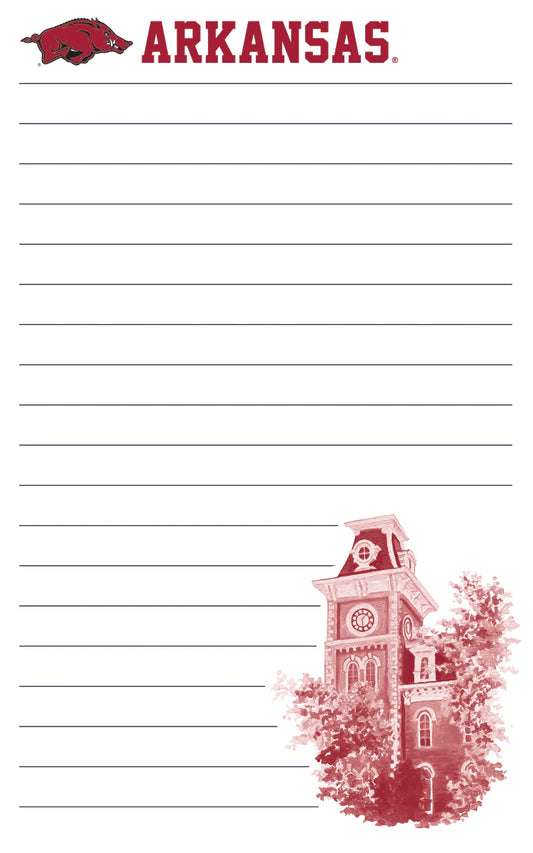 Arkansas Arkansas 5X8 Campus Notepad