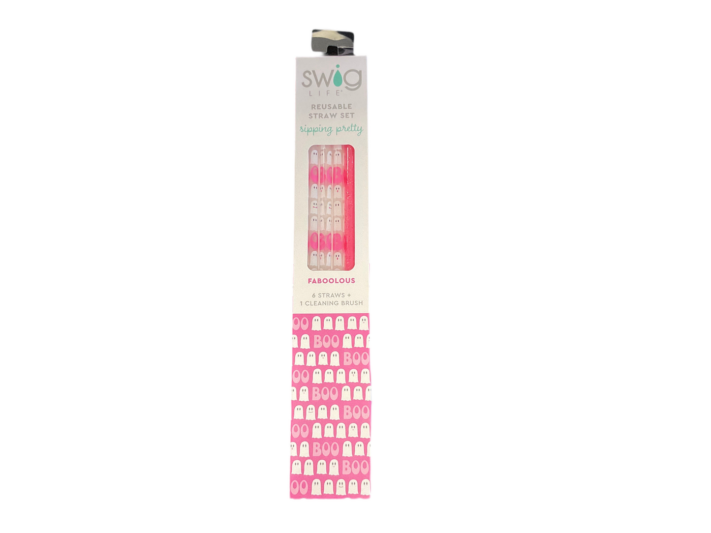 Swig Life Reusable Straw Set - Faboolous