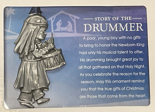 Story of the Drummer Boy Ornament