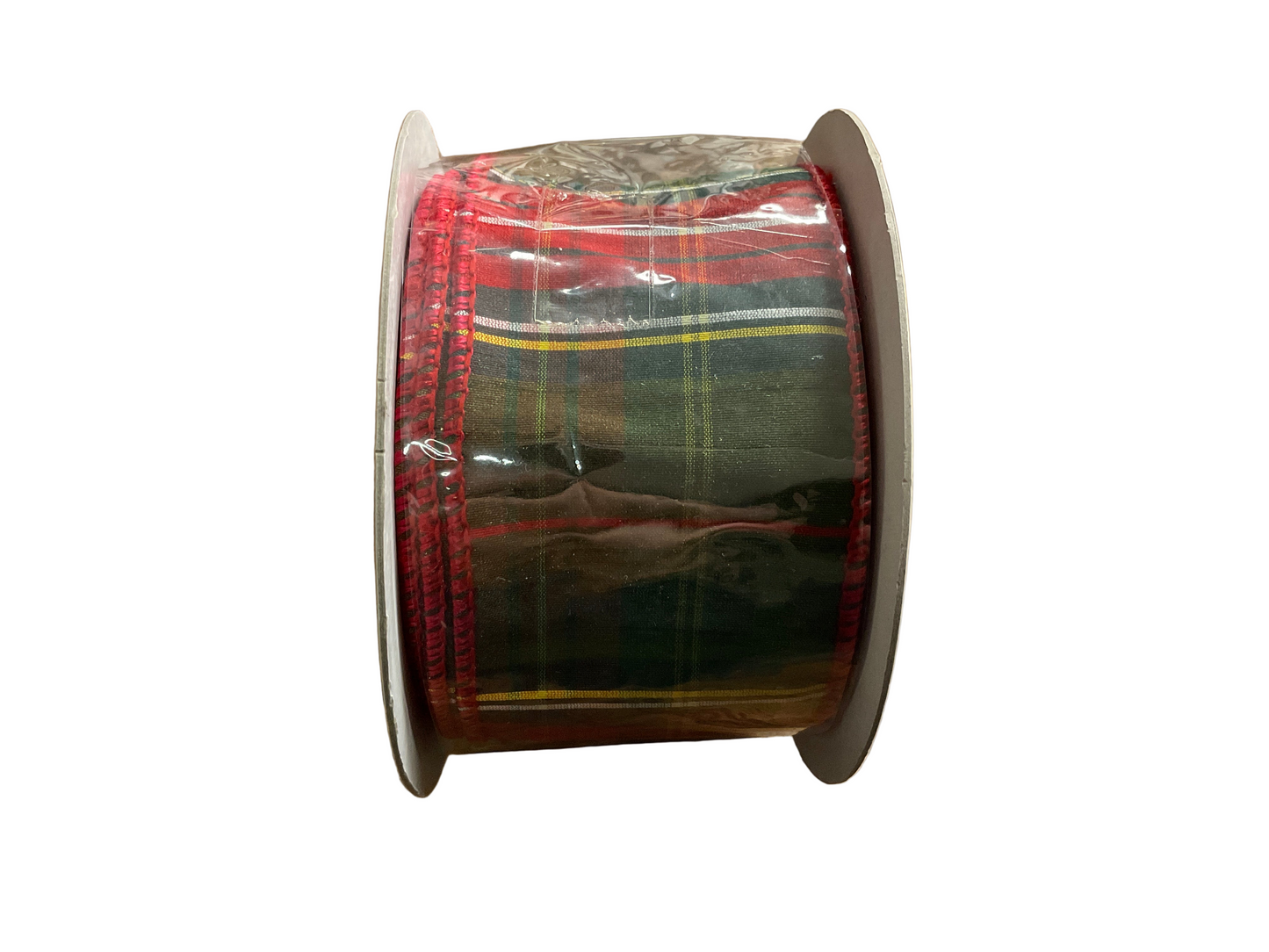 2.5” Plaid Dupioni Ribbon - 10 Yards