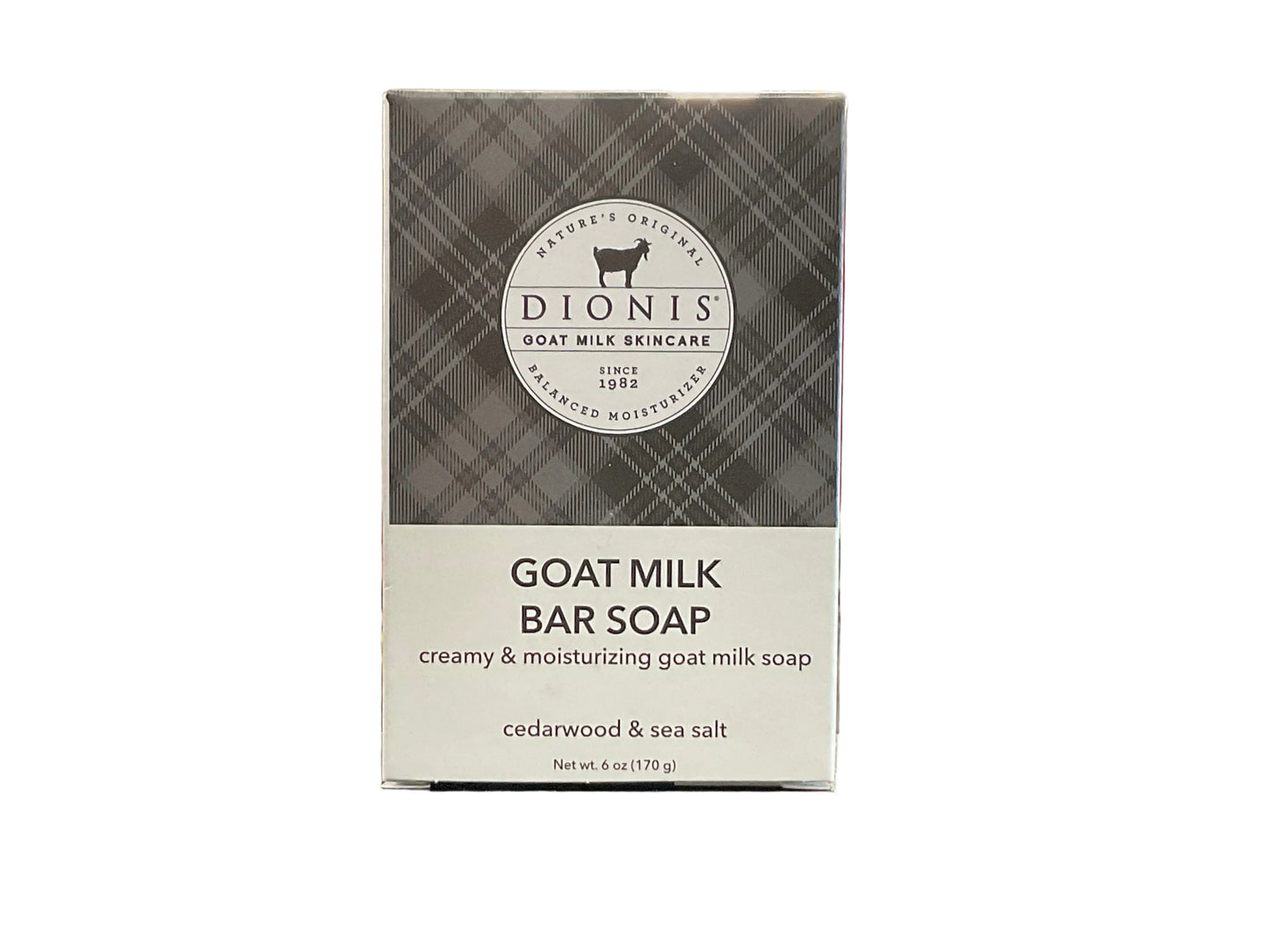 Dionis Bar Soap 6 oz Men's Cedarwood & Sea Salt