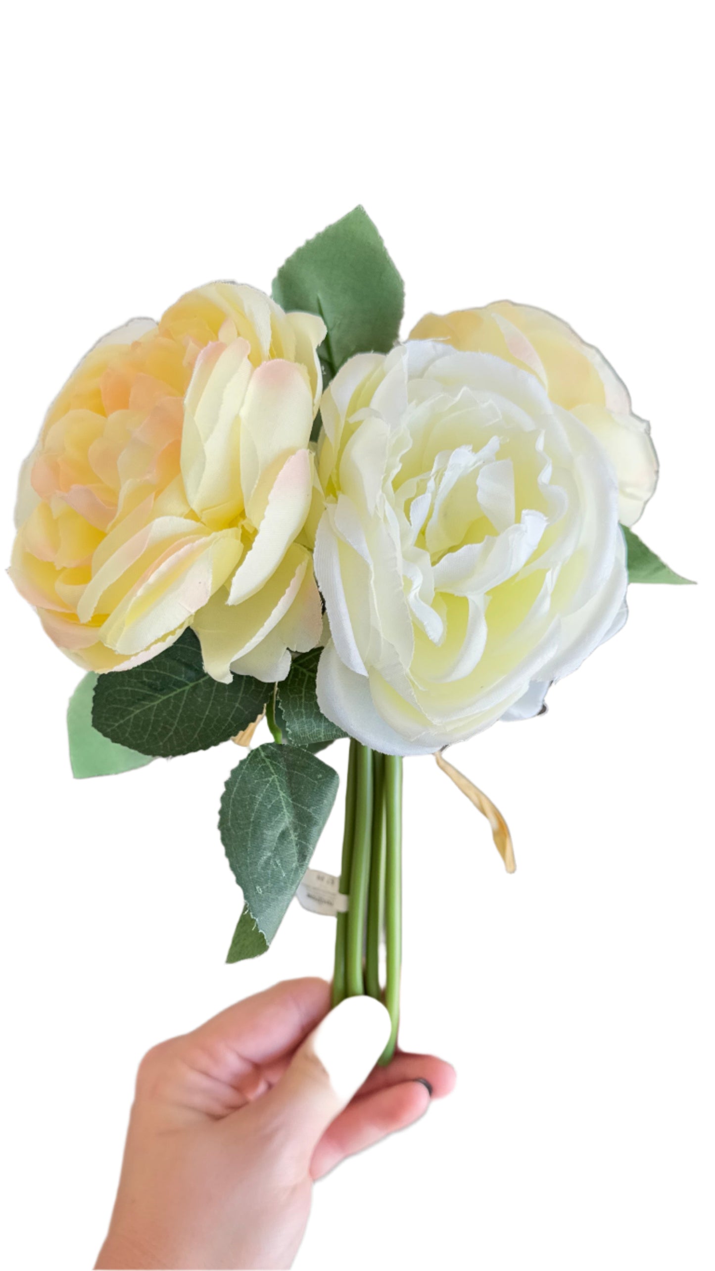 9" Peony Bouquet