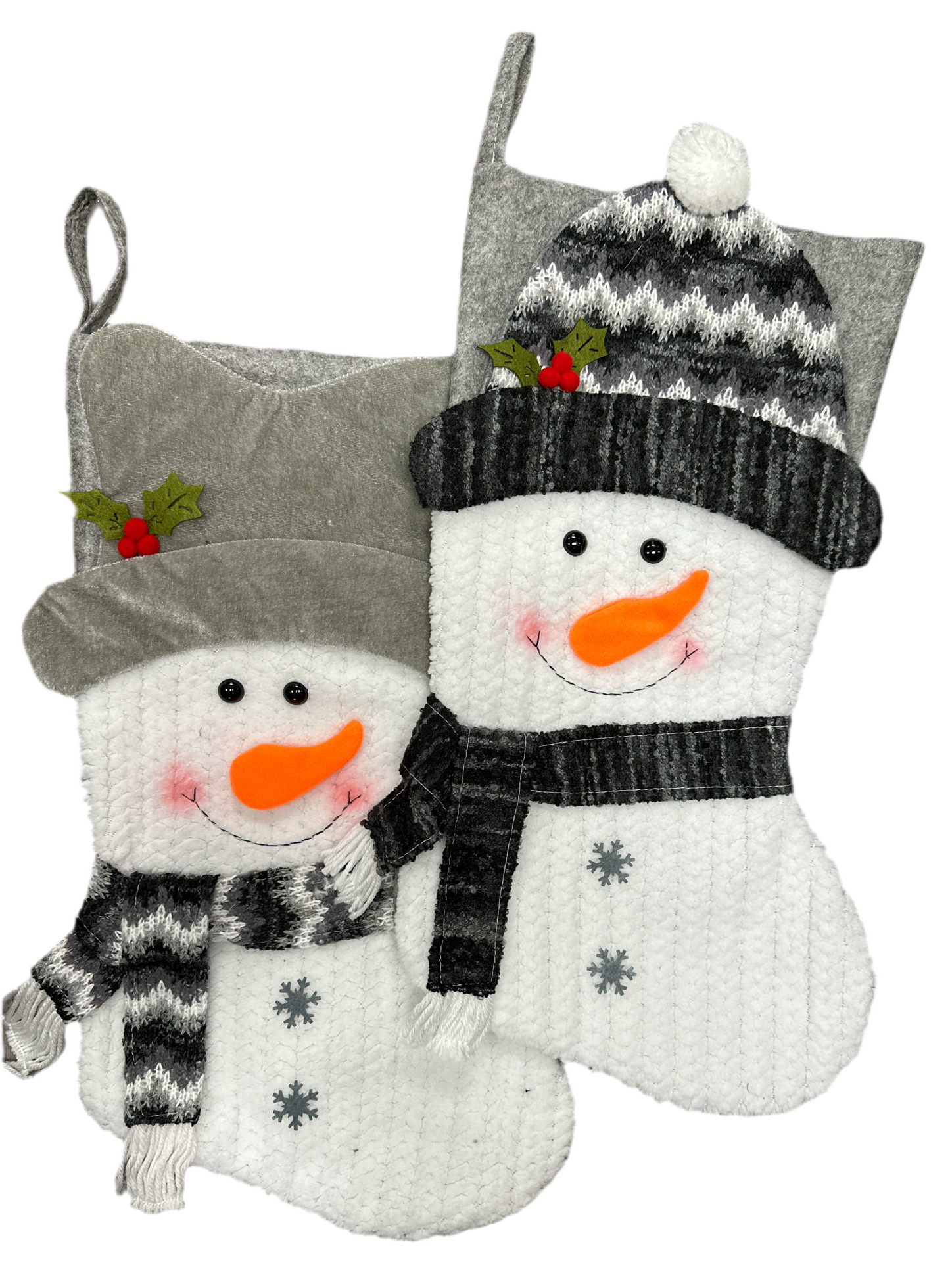 Snowman Stocking Set