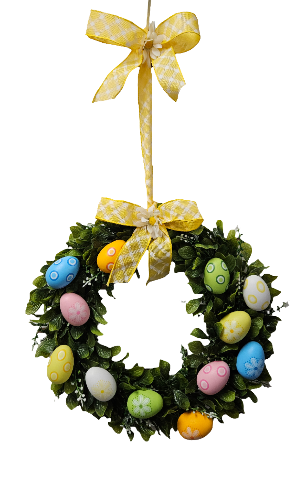 16" Easter Egg Wreath