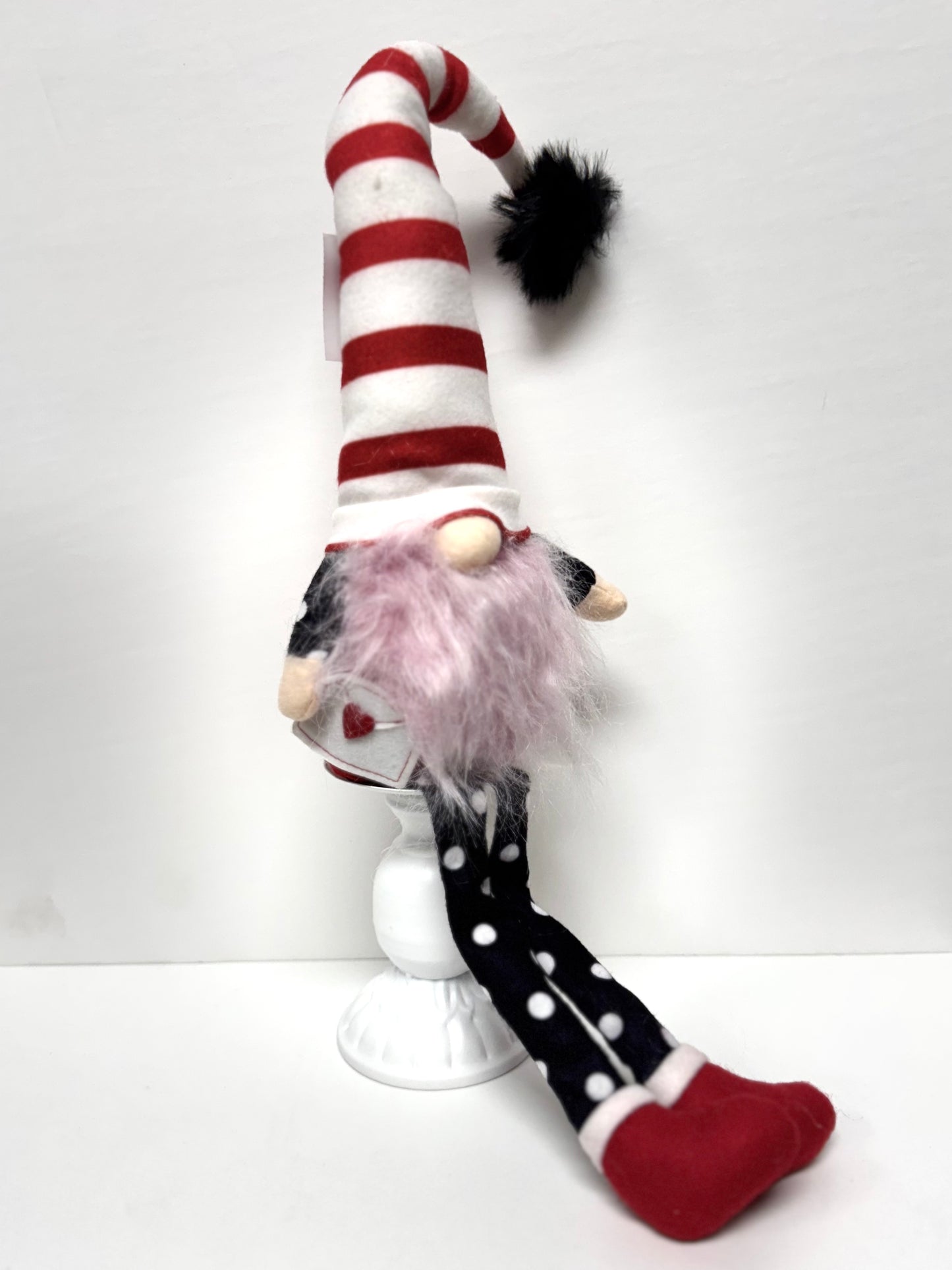 17.5"Hx4"L Sitting Valentine Gnomes - Assortment