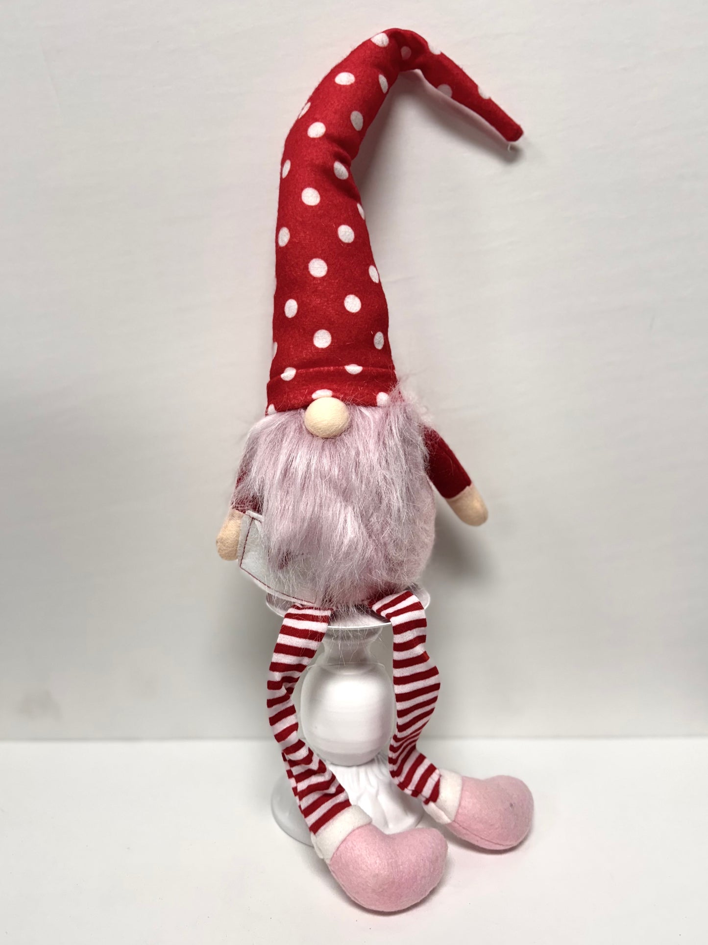 17.5"Hx4"L Sitting Valentine Gnomes - Assortment