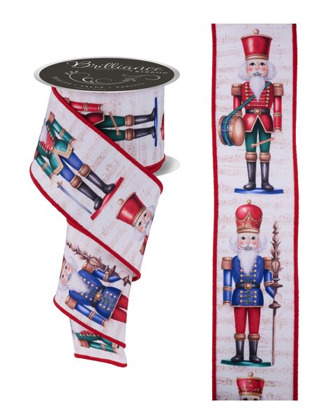 2.5" x 10yds Nutcracker Ribbon