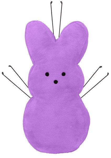 14.5” Purple Fabric Bunny