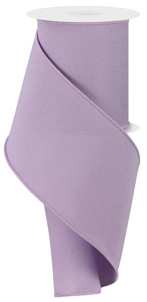 Diagonal Weave Fabric Ribbon: Lavender (10 Yards)