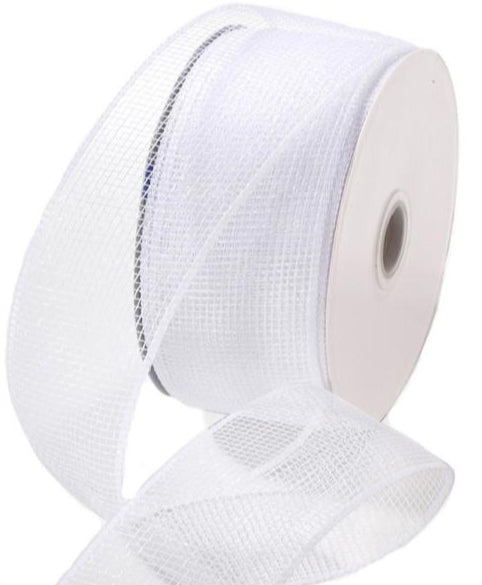 4" Mesh: White (25 Yards)