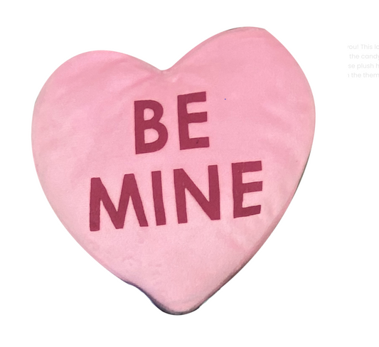 8" Plush "Be Mine" Heart