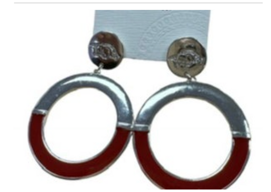 Arkansas Razorback McKenna Earrings