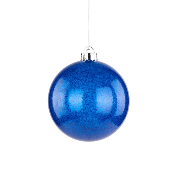 5" (120mm) Speckle Ball Ornament Royal Blue