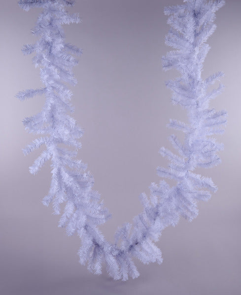 Pine Garland: White (9 Feet)