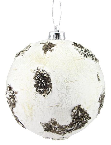 6" (150mm) Birch Look Ball Ornament