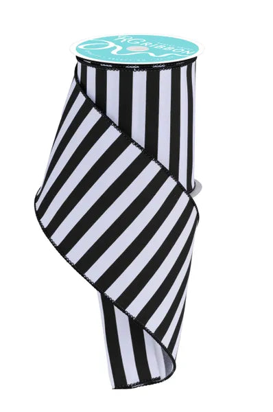 4" X 10yd Medium Horizontal Stripe