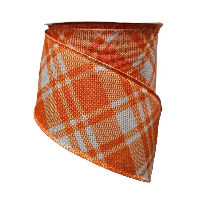 2.5" Madras Plaid Ribbon: Assortment (10 Yards)