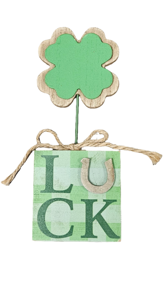 8" Lucky Shamrock Tabletop: Assortment