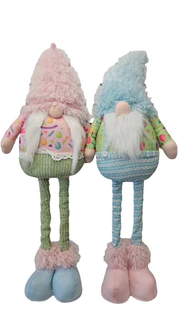 23" Pastel Gnome Stretch Leg