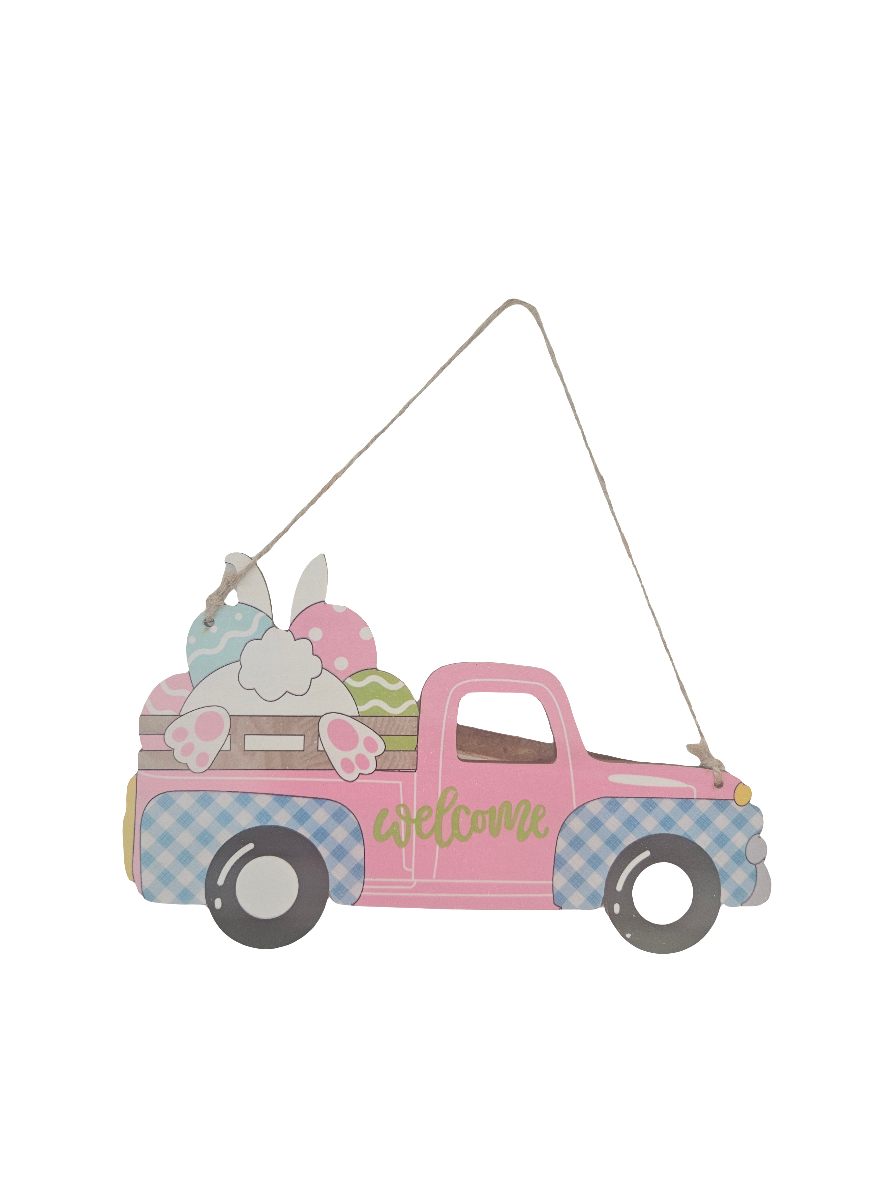 Easter Wooden Hanging Ornament
