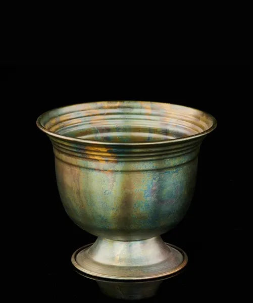 7"DIA x 6" Tin Compote Container