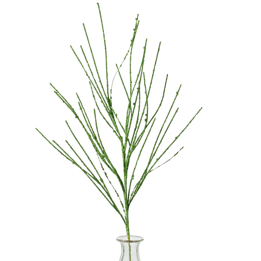 43" Glitter Twig Spray
