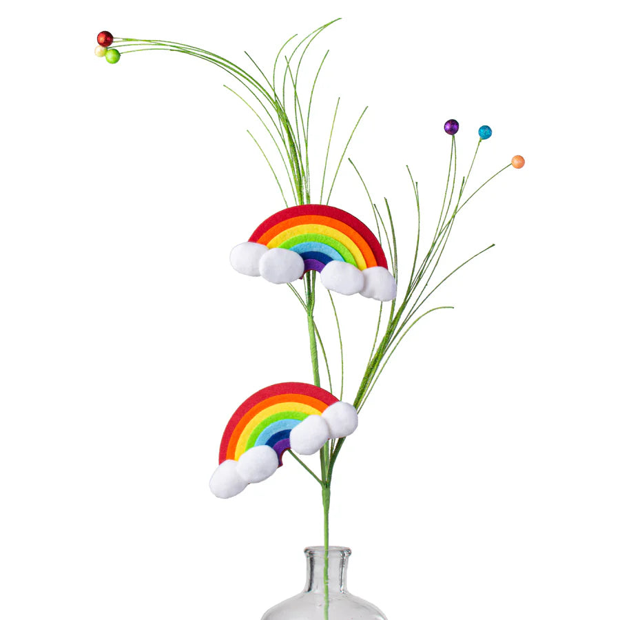 32" Felt Rainbow Spray