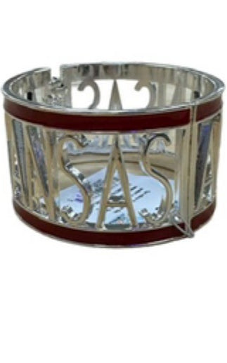 Arkansas Razorback Hinged Cuff