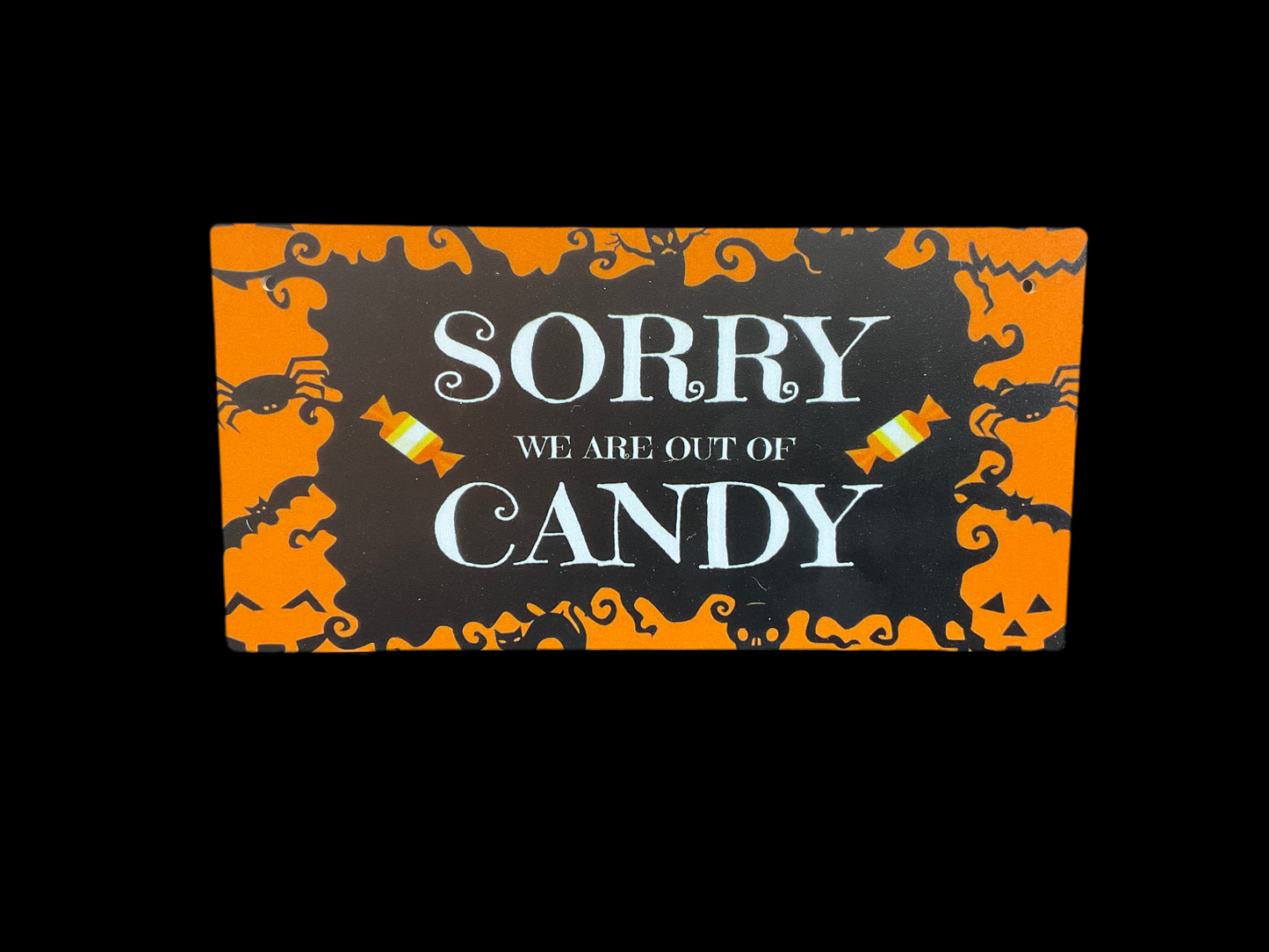 Halloween Rectangle Plaque