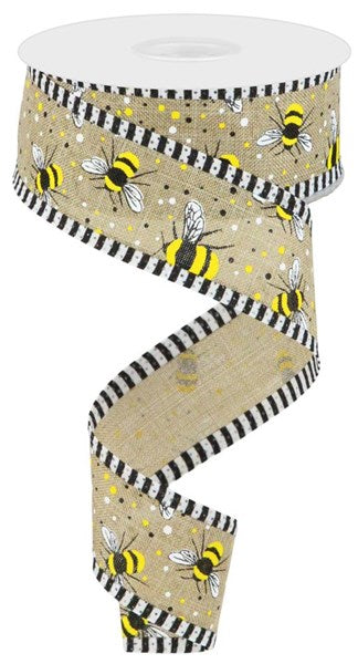 1.5" Bumblebee Ribbon (10 Yards)