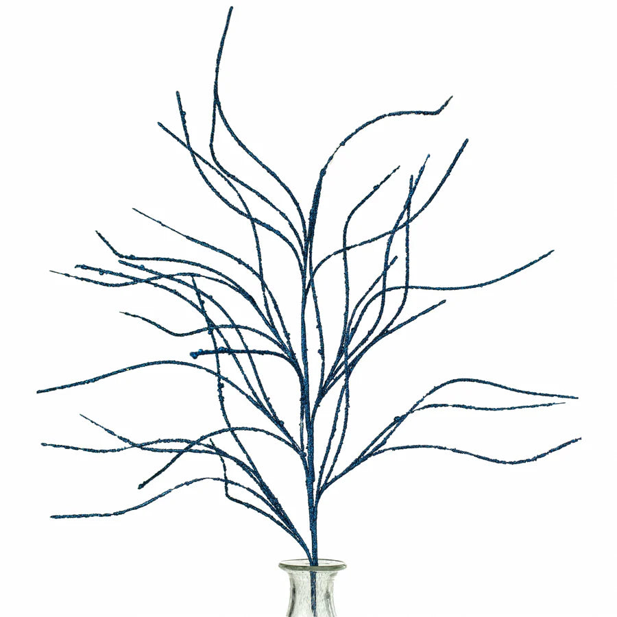43" Glitter Twig Spray