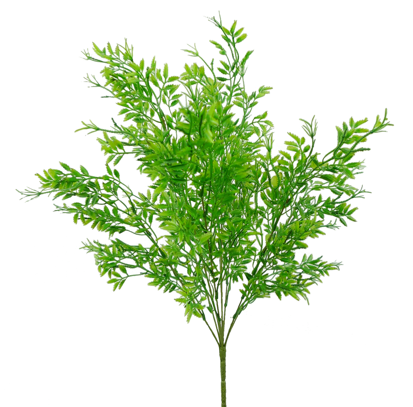 22" Green Plastic Greenery Bush