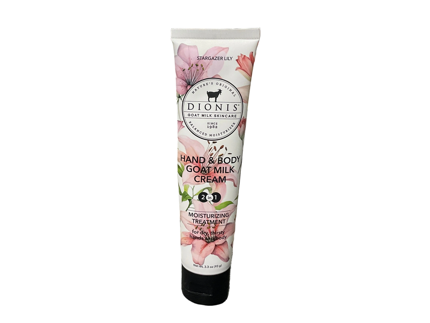 Diionis Hand & Body Cream 3.3oz Stargazer Lily