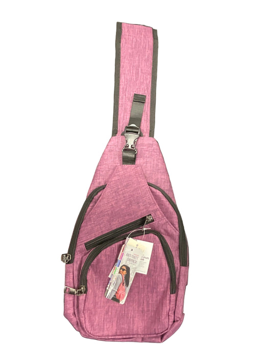 Calla Anti-theft Day Pack Large Plum Bag