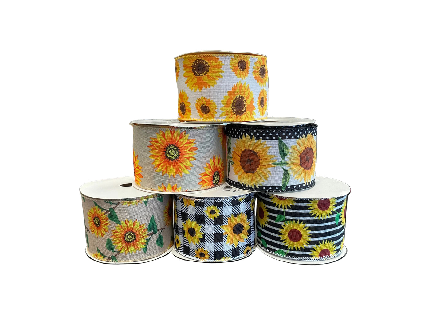 Sunflower Ribbon 2.5" x 10 yds