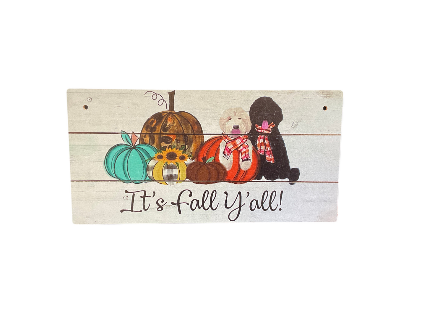 Fall Rectangle Plaque -Fall Fun