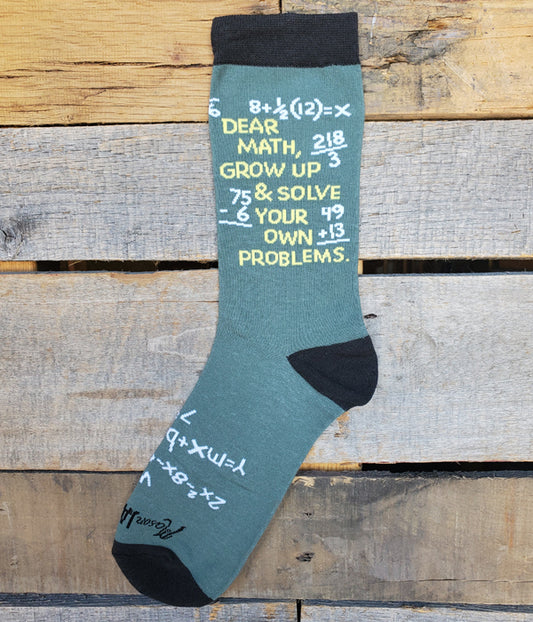 Mason Jar Socks Math Problem