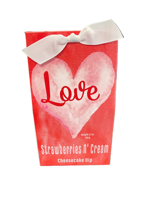 Carmie’s Kitchen Strawberries n’ Cream Cheesecake Dip