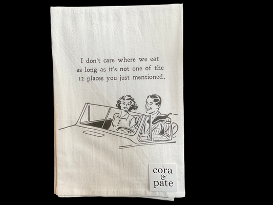 Cora & Pate Towels - Where We Eat