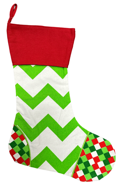 Whimsy Canvas Stocking Set